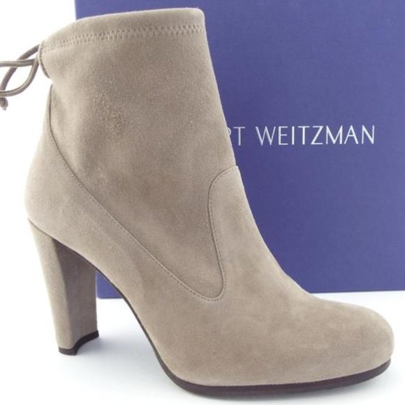 Stuart Weitzman Shoes - New STUART WEITZMAN Size 9 GLOVE Topo Suede Ankle